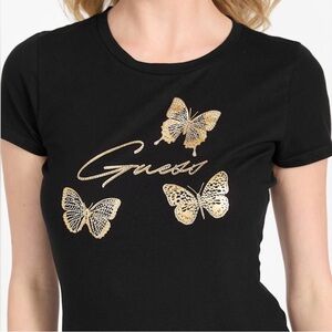 GUESS Eco Athalia Butterfly Tee